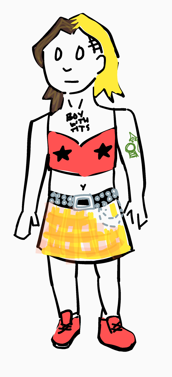 my outfits original plan